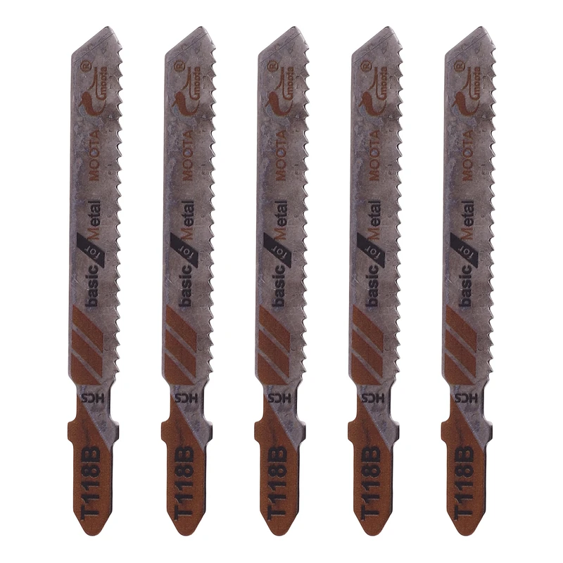 تیغ اره عمود بر آهن موتا مدل کوتاه کد T118B مجموعه 5 عددی