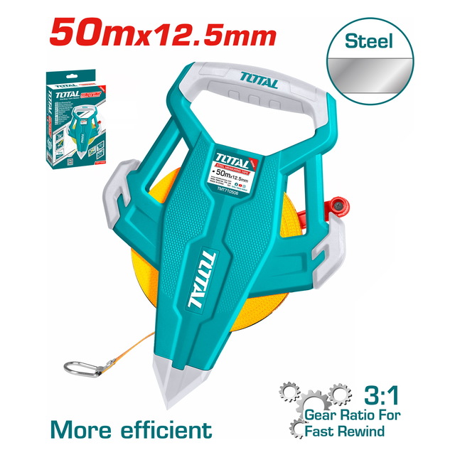 متر 50 متری مهندسی توتال مدل TMT710506