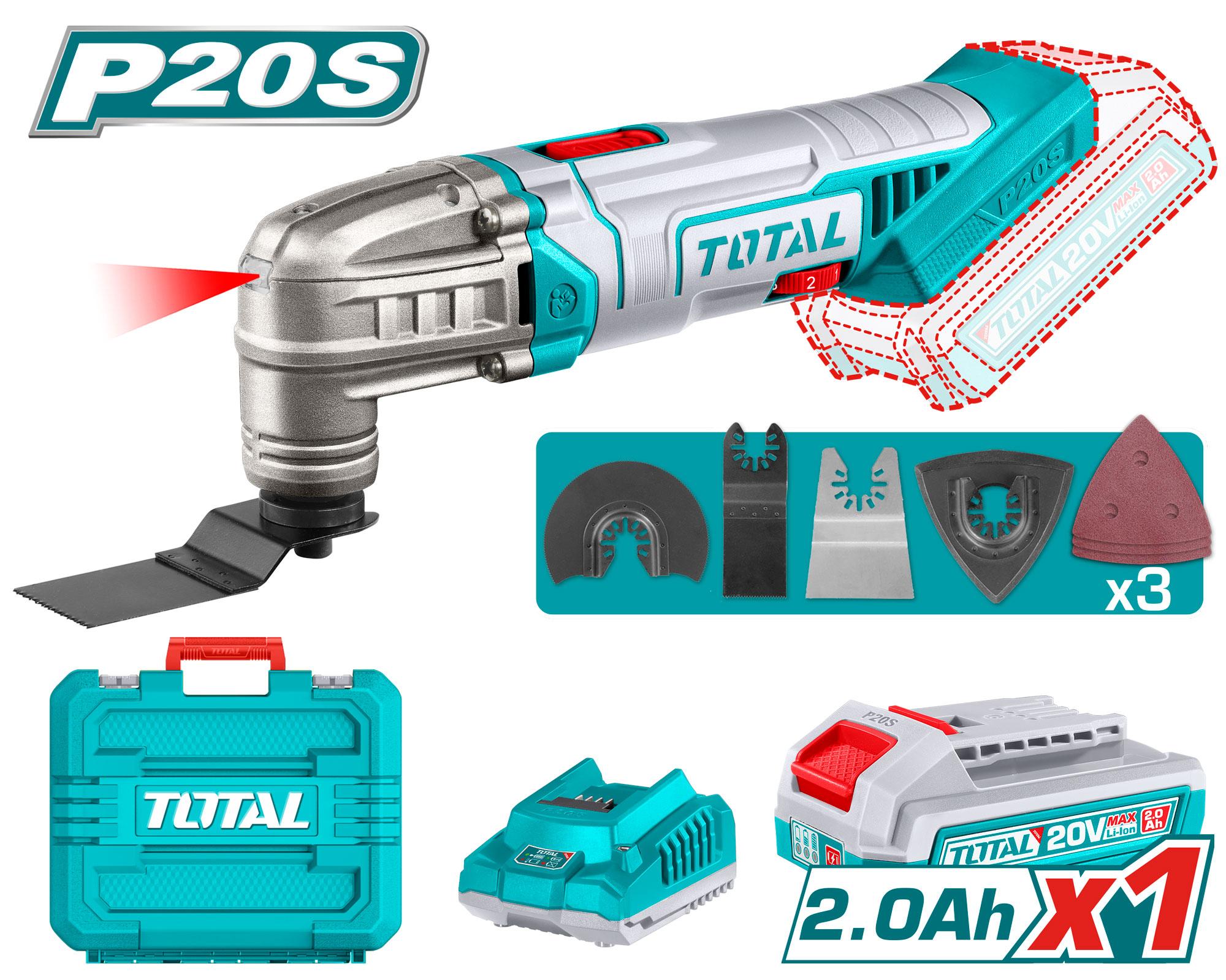 فرز همه کاره شارژی توتال مدل TMLI20228